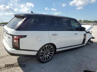 2016 Land Rover Range Rover z VIN SALGV3EF6GA270586, wystawiony jako Copart lot #50713995 z przebiegiem 57 552 mil mil oraz Szkoda całkowita • Salvage title. Historia ofert i sprzedaży dostępna na DreamBid. Obrazek 3.