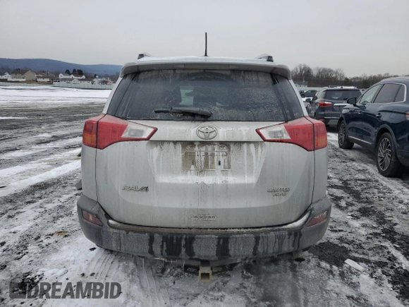 2014 Toyota RAV4 Limited with VIN 2T3DFREV4EW163150, listed as a Copart auction lot 44580915 with 143,812 mi miles and Salvage Title. Bid and sale history available at carsss.com. Image 6.