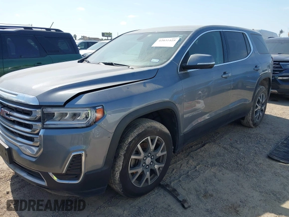 2020 GMC Acadia SLE with VIN 1GKKNKLA0LZ238025, listed as a IAAI auction lot 42031425 with 76,335 mi miles and . Bid and sale history available at DreamBid. Image 2.
