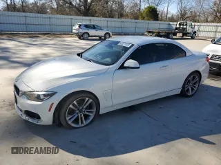 2018 BMW 4 Series 430i with VIN WBA4Z1C5XJEC58812, listed as a Copart auction lot 42077525 with 106,629 mi miles and Salvage Title. Bid and sale history available at carsss.com. Image 1.