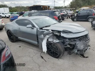 2024 Chevrolet Camaro 1LT with VIN 1G1FA1RS4R0109035, listed as a Copart auction lot 82285474 with 8,187 mi miles and Salvage Title. Bid and sale history available at DreamBid. Image 4.