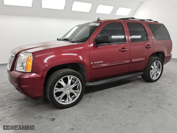 2007 GMC Yukon SLT with VIN 1GKFC13017J105965, listed as a Copart auction lot 86838554 with 203,048 mi miles and Clean Title. Bid and sale history available at carsss.com. Image 1.