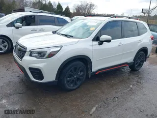 2021 Subaru Forester Sport with VIN JF2SKARC5MH525019, listed as a IAAI auction lot 41722606 with 40,812 mi miles. Bid and sale history available at carsss.com. Image 17.
