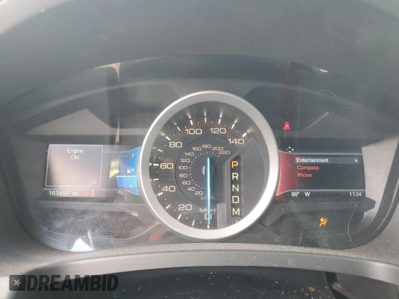2015 Ford Explorer Limited with VIN 1FM5K7F85FGA15529, listed as a Copart auction lot 51798425 with 163,497 mi miles and Salvage Title. Bid and sale history available at carsss.com. Image 9.