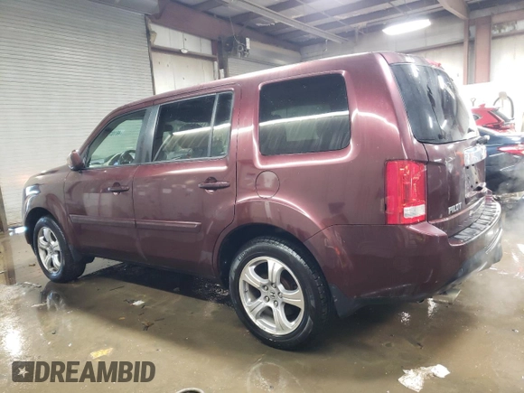 2013 Honda Pilot EX-L with VIN 5FNYF4H5XDB042630, listed as a Copart auction lot 46107285 with 178,504 mi miles and Salvage Title. Bid and sale history available at carsss.com. Image 2.