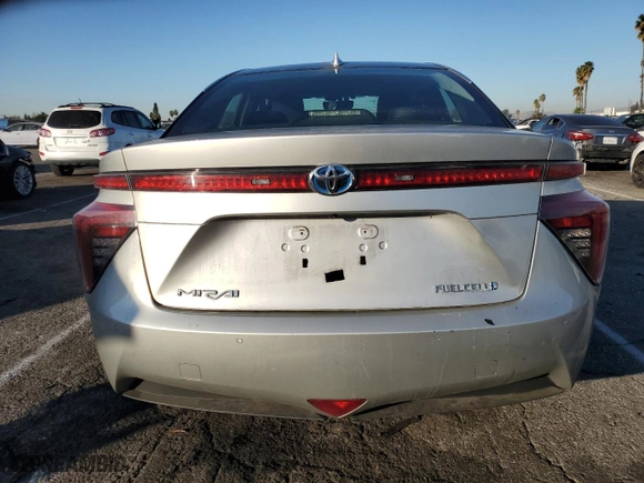 2018 Toyota Mirai with VIN JTDBVRBD2JA004593, listed as a Copart auction lot 85369104 with NaN miles and Clean Title. Bid and sale history available at carsss.com. Image 6.