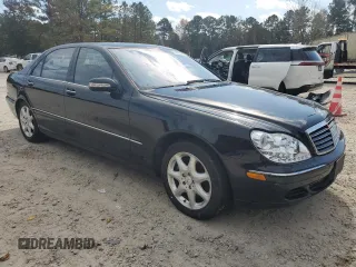 2004 Mercedes-Benz S-Class 4.3L with VIN WDBNG83J64A418016, listed as a Copart auction lot 78421374 with 0 mi miles and Salvage Title. Bid and sale history available at carsss.com. Image 4.