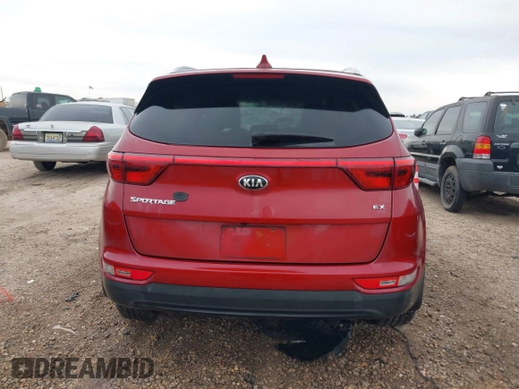 2017 Kia Sportage EX with VIN KNDPN3AC8H7124045, listed as a IAAI auction lot 41656874 with 1 mi miles. Bid and sale history available at carsss.com. Image 15.