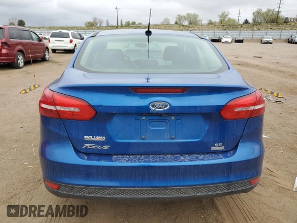 2018 Ford Focus SE with VIN 1FADP3FE4JL287169, listed as a Copart auction lot 53181935 with 134,656 mi miles and Clean Title. Bid and sale history available at carsss.com. Image 6.
