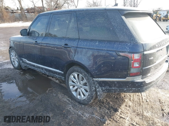 2016 Land Rover Range Rover HSE with VIN SALGS2PF6GA319978, listed as a IAAI auction lot 41327332 with 132,311 mi miles and . Bid and sale history available at DreamBid. Image 3.