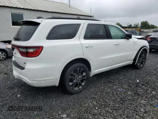 2025 Dodge Durango GT Plus with VIN 1C4RDJDG4SC507736, listed as a Copart auction lot 57764255 with 2,737 mi miles and Salvage title. Bid and sale history available at DreamBid. Image 3.