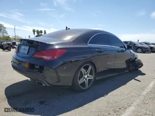 2015 Mercedes-Benz CLA-Class CLA 250 with VIN WDDSJ4EB9FN203252, listed as a Copart auction lot 52415795 with 112,936 mi miles and Salvage Title. Bid and sale history available at carsss.com. Image 3.