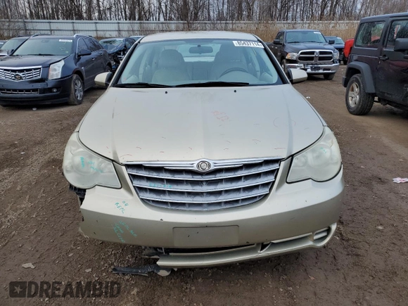 2010 Chrysler Sebring Limited with VIN 1C3CC5FB0AN161189, listed as a Copart auction lot 85437114 with 80,014 mi miles and Clean Title. Bid and sale history available at carsss.com. Image 5.