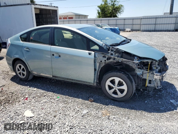 2012 Toyota Prius One with VIN JTDKN3DU2C1608593, listed as a Copart auction lot 52716685 with 167,091 mi miles and Salvage Title. Bid and sale history available at carsss.com. Image 4.