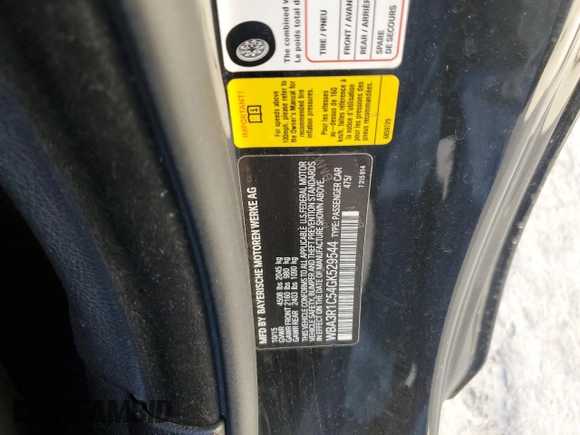 2016 BMW 4 Series 435i с VIN WBA3R1C54GK529544, выставлен на аукционе Copart как лот 83681014 с пробегом 111 332 миль миль и Списание • Salvage title. История ставок и продаж доступна на DreamBid. Изображение 12.