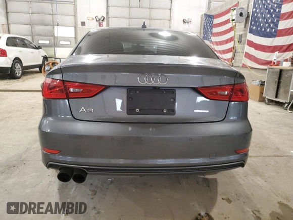 2016 Audi A3 1.8T Premium with VIN WAUA7GFF1G1089941, listed as a Copart auction lot 46140315 with 76,488 mi miles and Salvage Title. Bid and sale history available at carsss.com. Image 6.
