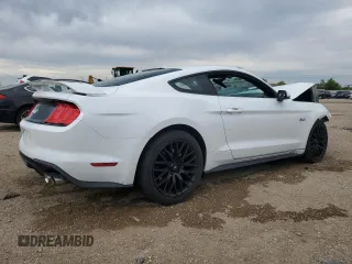 2019 Ford Mustang GT with VIN 1FA6P8CF8K5117020, listed as a Copart auction lot 57896865 with 92,626 mi miles and Salvage title. Bid and sale history available at DreamBid. Image 3.