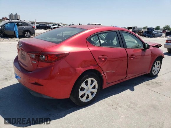 2017 Mazda 3 Sport with VIN 3MZBN1U71HM154925, listed as a Copart auction lot 53653295 with Not Provided miles and Salvage Title. Bid and sale history available at DreamBid. Image 3.