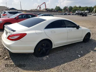 2014 Mercedes-Benz CLS-Class CLS 550 with VIN WDDLJ9BB9EA117290, listed as a Copart auction lot 68517414 with 98,705 mi miles and Salvage Title. Bid and sale history available at carsss.com. Image 3.
