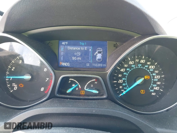 2013 Ford Escape SE with VIN 1FMCU9GX3DUB21947, listed as a IAAI auction lot 42005620 with 155,369 mi miles. Bid and sale history available at carsss.com. Image 7.
