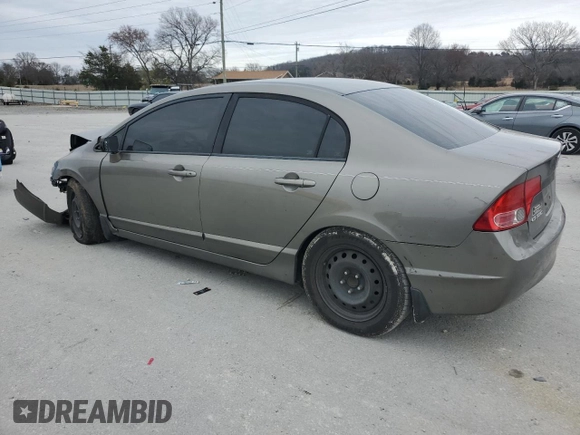 2008 Honda Civic LX z VIN 1HGFA16518L022536, wystawiony jako Copart lot #52881645 z przebiegiem 251 320 mil mil oraz Szkoda całkowita • Salvage title. Historia ofert i sprzedaży dostępna na DreamBid. Obrazek 2.