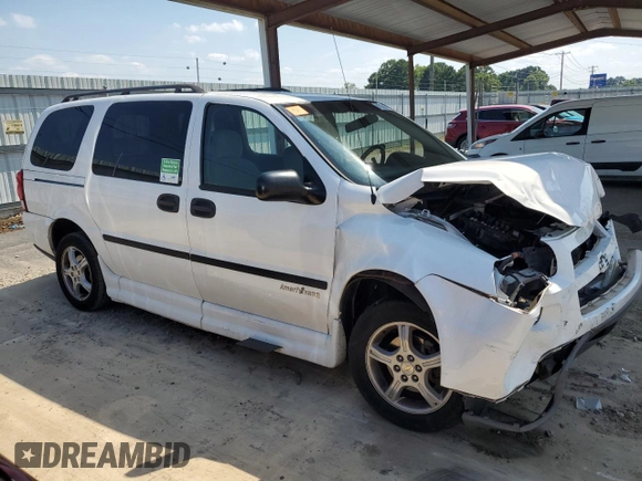 2007 Chevrolet Uplander LS Fleet with VIN 1GNDV23167D212737, listed as a Copart auction lot 61739114 with 117,022 mi miles and Clean Title. Bid and sale history available at carsss.com. Image 4.