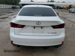 2015 Lexus IS 250 with VIN JTHCF1D23F5020735, listed as a Copart auction lot 53811225 with 100,053 mi miles and Salvage Title. Bid and sale history available at DreamBid. Image 6.