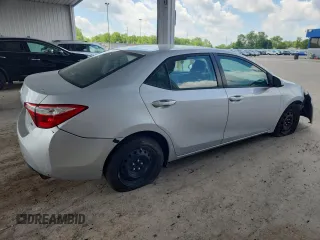 2014 Toyota Corolla L with VIN 2T1BURHE3EC208422, listed as a Copart auction lot 62874725 with 236,722 mi miles and Clean title. Bid and sale history available at DreamBid. Image 3.