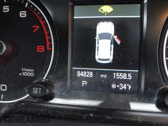 2016 Audi Q5 Premium Plus with VIN WA1L2AFP5GA130873, listed as a IAAI auction lot 41479011 with 84,828 mi miles. Bid and sale history available at carsss.com. Image 15.