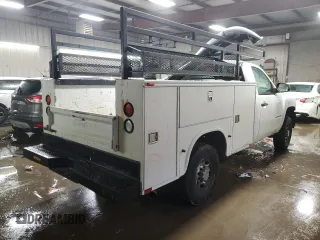 2009 Chevrolet Silverado 1500 with VIN 1GBHC44KX9F170295, listed as a Copart auction lot 45369965 with 166,640 mi miles and Salvage Title. Bid and sale history available at DreamBid. Image 3.