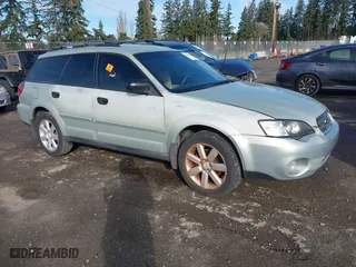 2006 Subaru Legacy Wagon Outback 2.5i with VIN 4S4BP61C667339065, listed as a IAAI auction lot 41680936 with 233,202 mi miles. Bid and sale history available at carsss.com. Image 1.