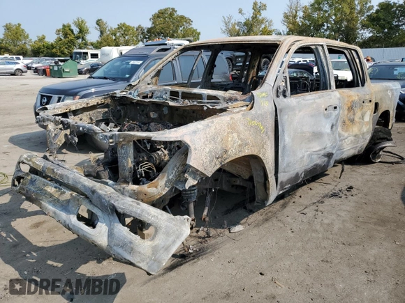 2020 Ram 1500 Big Horn with VIN 1C6RRFFG0LN343507, listed as a Copart auction lot 71063944 with 0 mi miles and Non Repairable. Bid and sale history available at carsss.com. Image 1.