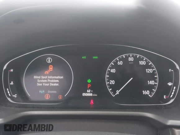2018 Honda Accord EX-L z VIN 1HGCV1F54JA121134, wystawiony jako IAAI lot #42226157 z przebiegiem 50 888 mil mil oraz . Historia ofert i sprzedaży dostępna na DreamBid. Obrazek 7.
