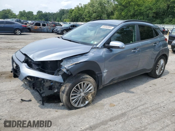 2018 Hyundai Kona SEL with VIN KM8K2CAA5JU154429, listed as a Copart auction lot 65550384 with 100,233 mi miles and Salvage Title. Bid and sale history available at carsss.com. Image 1.