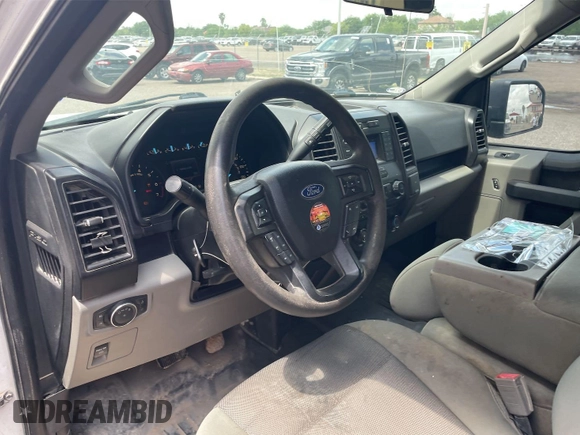 2018 Ford F-150 XL with VIN 1FTFX1E55JKE18902, listed as a IAAI auction lot 42141748 with 160,079 mi miles. Bid and sale history available at carsss.com. Image 1.