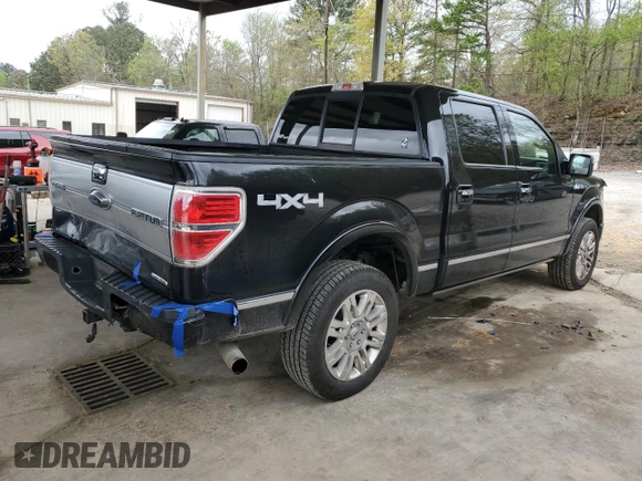 2011 Ford F-150 XL with VIN 1FTFW1EF9BFA03071, listed as a Copart auction lot 50087075 with 206,369 mi miles and Salvage Title. Bid and sale history available at carsss.com. Image 3.