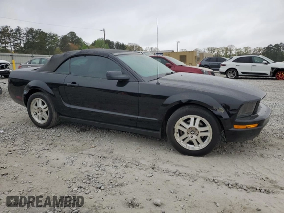2007 Ford Mustang Deluxe with VIN 1ZVFT84N375281260, listed as a Copart auction lot 51205445 with 274,807 mi miles and Salvage Title. Bid and sale history available at carsss.com. Image 4.