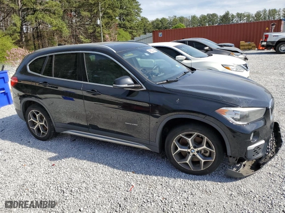 2018 BMW X1 sDrive28i with VIN WBXHU7C39J5H41103, listed as a Copart auction lot 49527445 with 154,535 mi miles and Clean Title. Bid and sale history available at carsss.com. Image 4.