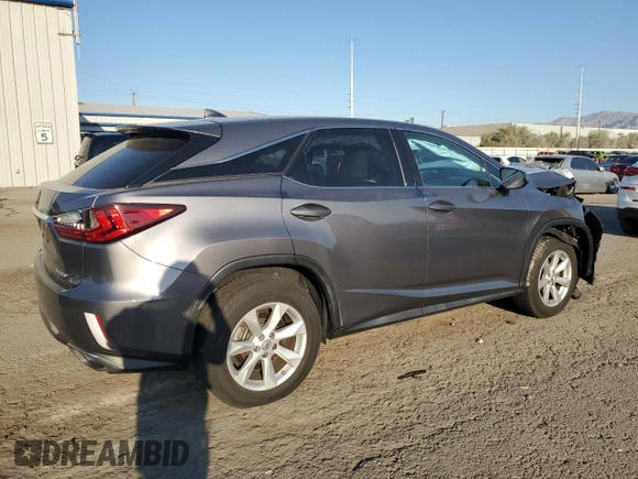 2017 Lexus RX with VIN 2T2ZZMCA0HC074881, listed as a Copart auction lot 74817714 with 70,744 mi miles and Salvage Title. Bid and sale history available at carsss.com. Image 3.