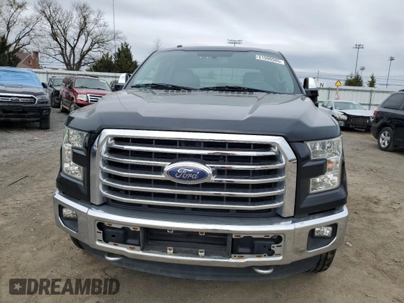 2016 Ford F-150 XLT with VIN 1FTEW1EP3GKD07399, listed as a Copart auction lot 51590505 with 132,642 mi miles and Salvage title. Bid and sale history available at DreamBid. Image 5.