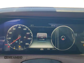 2019 Mercedes-Benz S 560 with VIN WDDUG8DB1KA477630, listed as a Copart auction lot 56252885 with 111,758 mi miles and Salvage title. Bid and sale history available at DreamBid. Image 9.