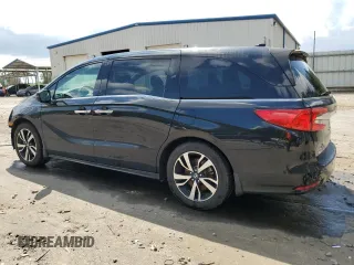 2018 Honda Odyssey Elite with VIN 5FNRL6H98JB068893, listed as a Copart auction lot 50985115 with 83,627 mi miles and Salvage Title. Bid and sale history available at carsss.com. Image 2.