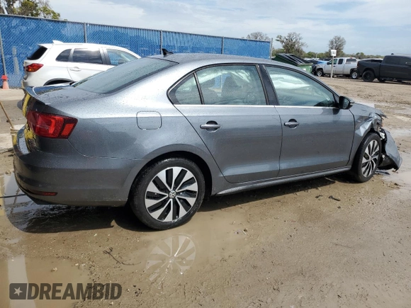 2015 Volkswagen Jetta Sedan Hybrid SEL Premium with VIN 3VW637AJ0FM314252, listed as a Copart auction lot 45937674 with 89,847 mi miles. Bid and sale history available at carsss.com. Image 3.