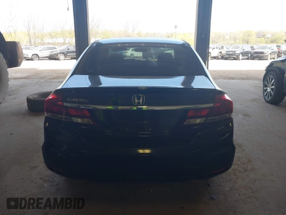 2015 Honda Civic LX with VIN 19XFB2F51FE235588, listed as a IAAI auction lot 42167966 with Not Provided miles and . Bid and sale history available at carsss.com. Image 16.