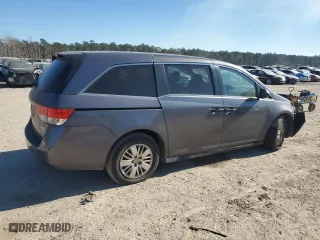 2015 Honda Odyssey LX with VIN 5FNRL5H29FB117569, listed as a Copart auction lot 87870755 with 147,295 mi miles and Salvage Title. Bid and sale history available at carsss.com. Image 3.