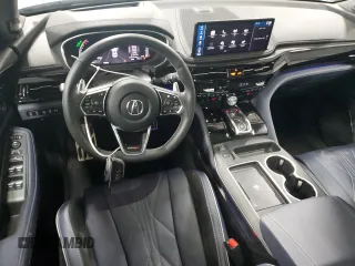 2025 Acura MDX Type S w/Advance Package with VIN 5J8YD8H86SL001026, listed as a Copart auction lot 48305575 with 3,871 mi miles and Salvage Title. Bid and sale history available at carsss.com. Image 8.