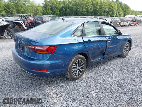 2019 Volkswagen Jetta S with VIN 3VWC57BU2KM040097, listed as a IAAI auction lot 42496084 with 29,720 mi miles and . Bid and sale history available at DreamBid. Image 4.