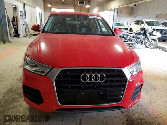 2017 Audi Q3 Premium with VIN WA1BCCFS9HR015320, listed as a Copart auction lot 45401535 with 154,275 mi miles and Clean Title. Bid and sale history available at carsss.com. Image 5.