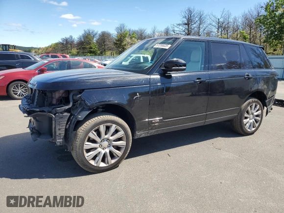 2021 Land Rover Range Rover with VIN SALGS5SE3MA416342, listed as a Copart auction lot 57255025 with 54,901 mi miles and Salvage title. Bid and sale history available at DreamBid. Image 1.