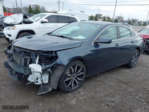2020 Chevrolet Malibu RS with VIN 1G1ZG5ST6LF139230, listed as a IAAI auction lot 42037977 with 21,533 mi miles. Bid and sale history available at carsss.com. Image 2.
